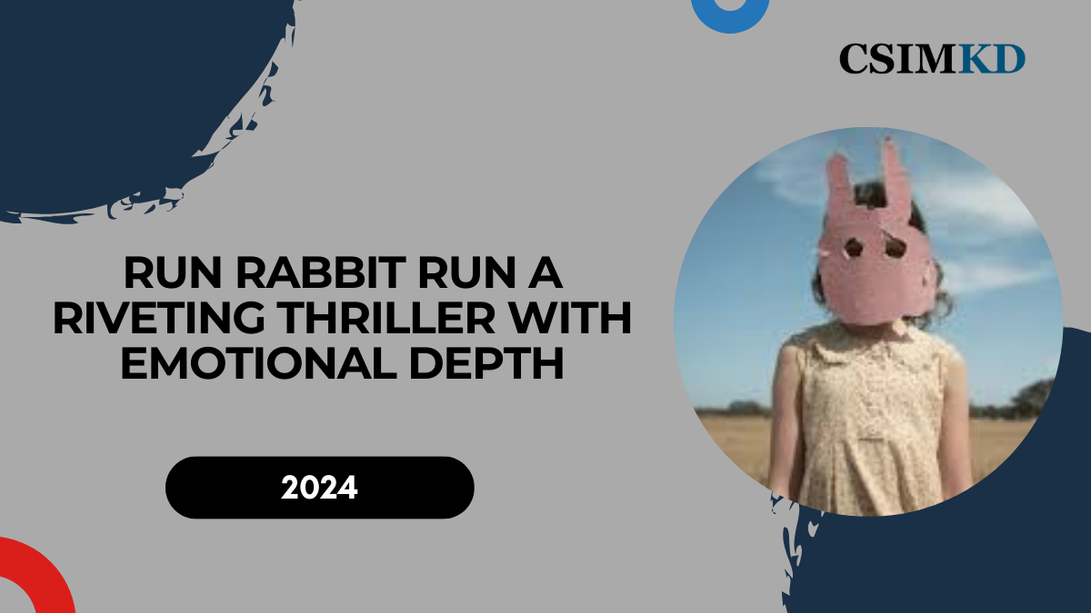 Run Rabbit Run Review: A Riveting Thriller with Emotional Depth