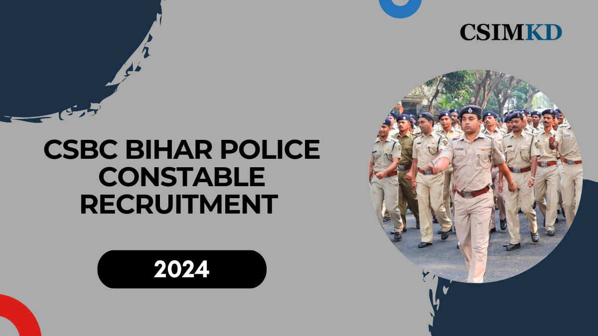 CSBC Bihar Police Constable Recruitment 2023: Results and PET Admit Card 2024 for 21,391 Posts