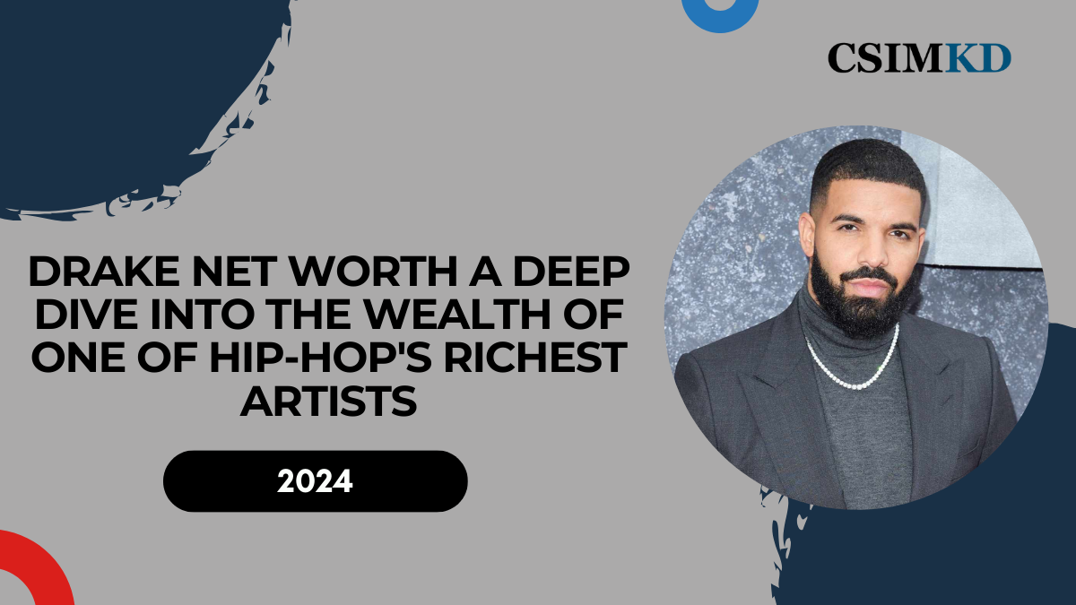 Drake Net Worth: A Deep Dive into the Wealth of One of Hip-Hop's Richest Artists