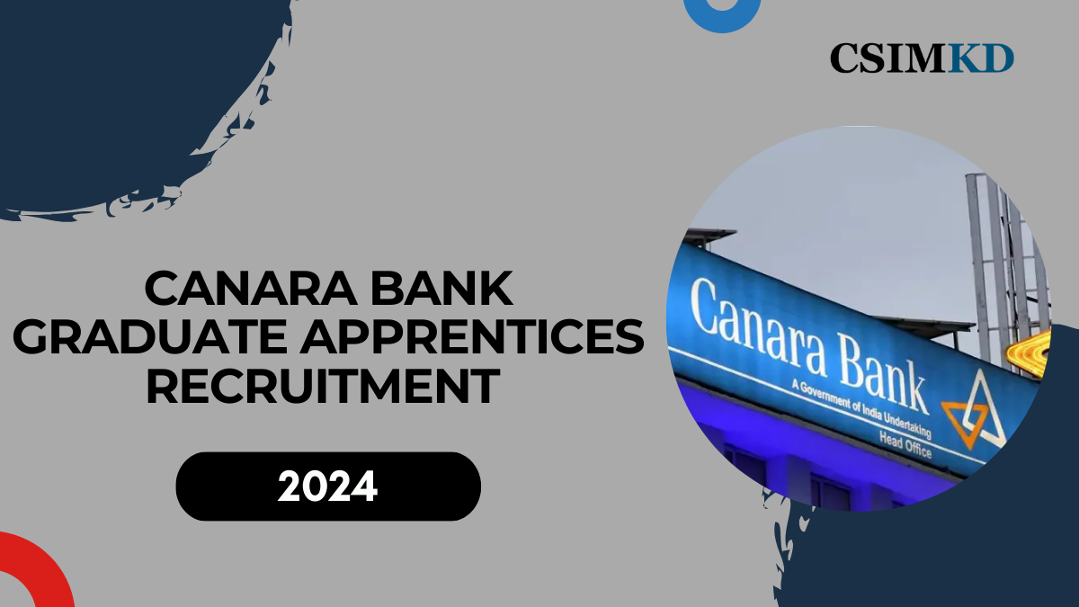 Canara Bank Graduate Apprentices Recruitment 2024: Result Announced for 3000 Positions